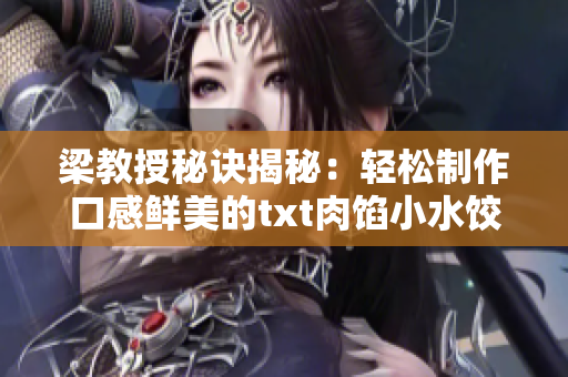 梁教授秘诀揭秘：轻松制作口感鲜美的txt肉馅小水饺