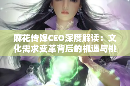 麻花传媒CEO深度解读：文化需求变革背后的机遇与挑战