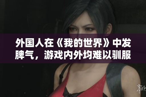 外国人在《我的世界》中发脾气，游戏内外均难以驯服 - 一位外国玩家的情绪之旅