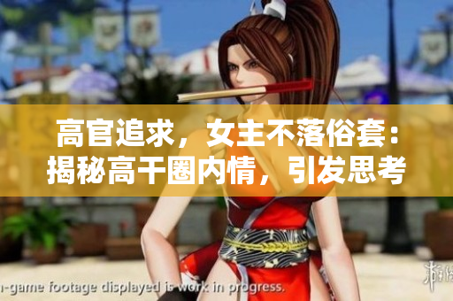 高官追求，女主不落俗套：揭秘高干圈内情，引发思考与探究的小说
