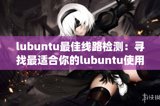 lubuntu最佳线路检测：寻找最适合你的lubuntu使用路线(1)