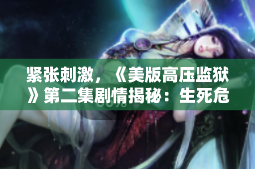 紧张刺激，《美版高压监狱》第二集剧情揭秘：生死危机中的犯人生存智慧