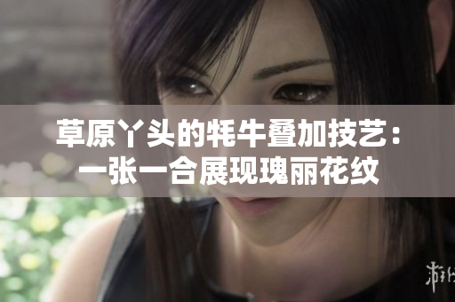 草原丫头的牦牛叠加技艺：一张一合展现瑰丽花纹