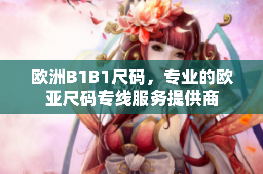 欧洲B1B1尺码，专业的欧亚尺码专线服务提供商