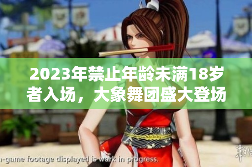 2023年禁止年龄未满18岁者入场，大象舞团盛大登场