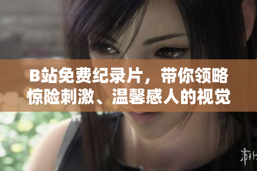 B站免费纪录片，带你领略惊险刺激、温馨感人的视觉盛宴