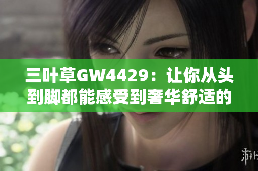 三叶草GW4429：让你从头到脚都能感受到奢华舒适的高端运动鞋