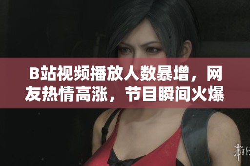 B站视频播放人数暴增，网友热情高涨，节目瞬间火爆全网