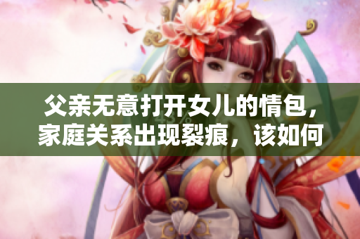 父亲无意打开女儿的情包，家庭关系出现裂痕，该如何处理？