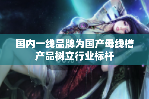 国内一线品牌为国产母线槽产品树立行业标杆