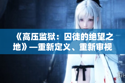 《高压监狱：囚徒的绝望之地》—重新定义、重新审视