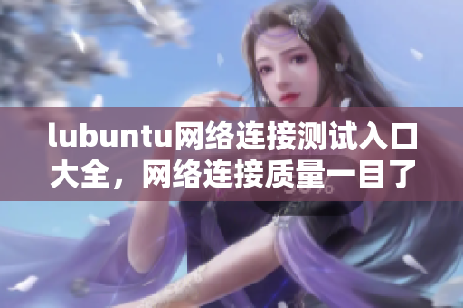 lubuntu网络连接测试入口大全，网络连接质量一目了然