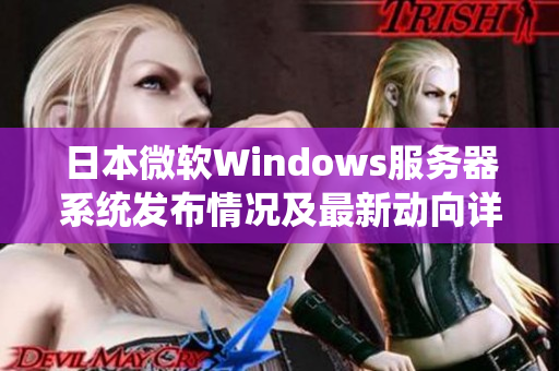 日本微软Windows服务器系统发布情况及最新动向详细解读