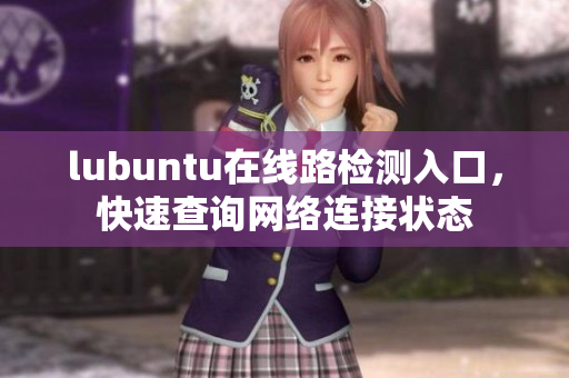lubuntu在线路检测入口，快速查询网络连接状态