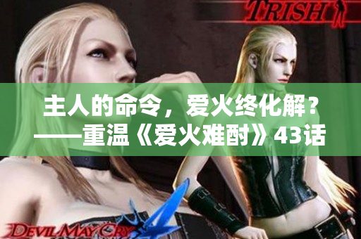 主人的命令，爱火终化解？——重温《爱火难酎》43话