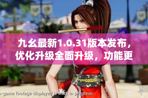 九幺最新1.0.31版本发布，优化升级全面升级，功能更强大(1)