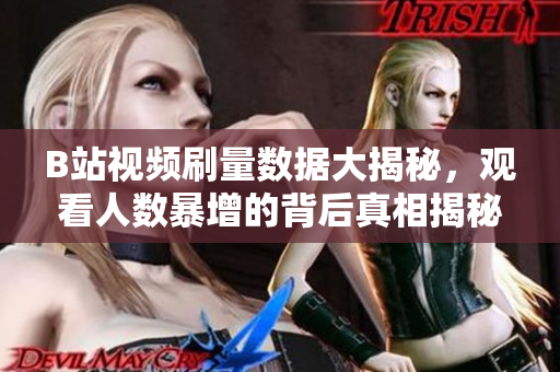 B站视频刷量数据大揭秘，观看人数暴增的背后真相揭秘