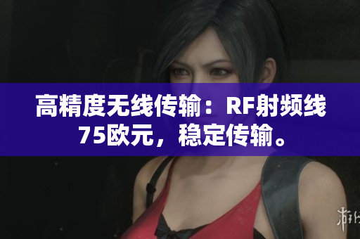 高精度无线传输：RF射频线75欧元，稳定传输。