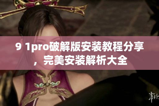 9 1pro破解版安装教程分享，完美安装解析大全