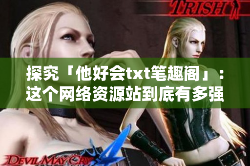 探究「他好会txt笔趣阁」：这个网络资源站到底有多强大？