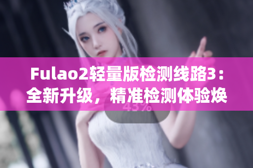 Fulao2轻量版检测线路3：全新升级，精准检测体验焕然一新(1)