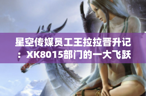 星空传媒员工王拉拉晋升记：XK8015部门的一大飞跃(1)