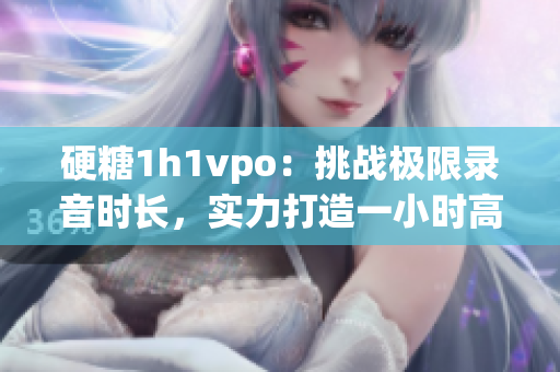硬糖1h1vpo：挑战极限录音时长，实力打造一小时高清音频体验