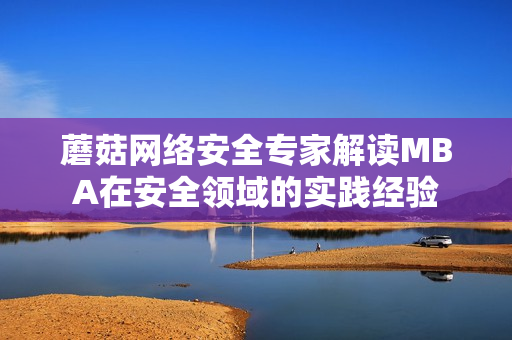 蘑菇网络安全专家解读MBA在安全领域的实践经验
