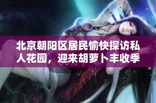北京朝阳区居民愉快探访私人花园，迎来胡萝卜丰收季