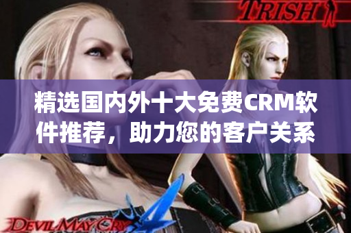 精选国内外十大免费CRM软件推荐，助力您的客户关系管理！(1)
