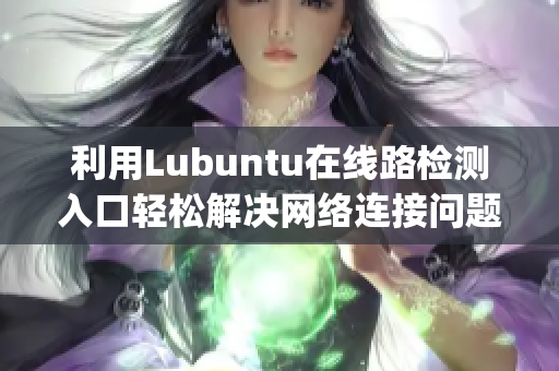 利用Lubuntu在线路检测入口轻松解决网络连接问题(1)
