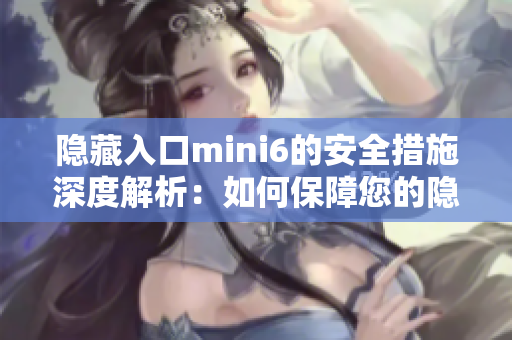 隐藏入口mini6的安全措施深度解析：如何保障您的隐私安全？