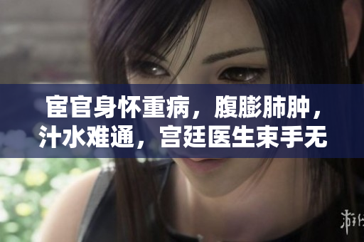 宦官身怀重病，腹膨肺肿，汁水难通，宫廷医生束手无策。