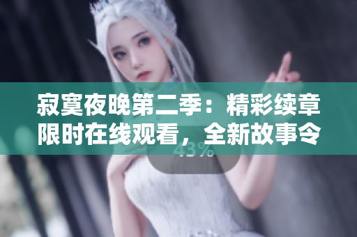 寂寞夜晚第二季：精彩续章限时在线观看，全新故事令人期待