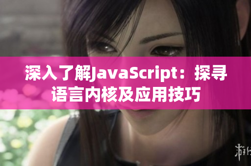 深入了解JavaScript：探寻语言内核及应用技巧