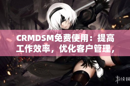 CRMDSM免费使用：提高工作效率，优化客户管理，节省成本