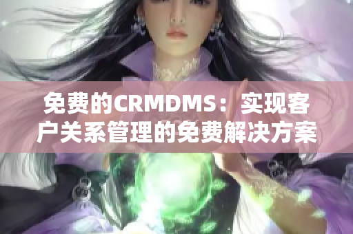免费的CRMDMS：实现客户关系管理的免费解决方案