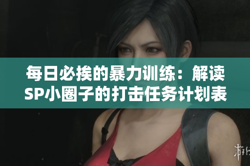 每日必挨的暴力训练：解读SP小圈子的打击任务计划表