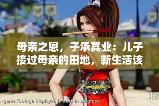 母亲之恩，子承其业：儿子接过母亲的田地，新生活该如何走向？