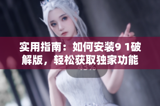 实用指南：如何安装9 1破解版，轻松获取独家功能