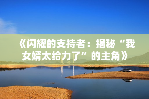 《闪耀的支持者：揭秘“我女婿太给力了”的主角》