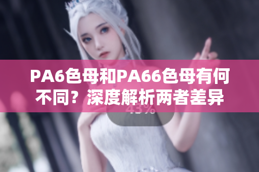 PA6色母和PA66色母有何不同？深度解析两者差异