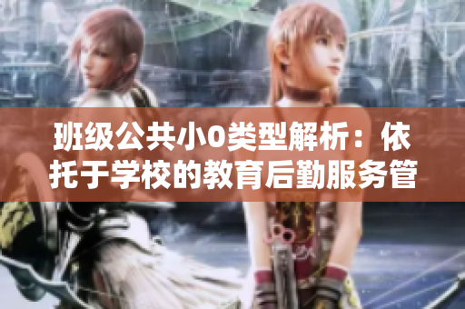 班级公共小0类型解析：依托于学校的教育后勤服务管理