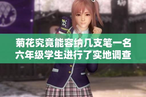 菊花究竟能容纳几支笔一名六年级学生进行了实地调查，结果惊人！