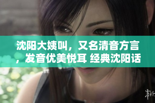沈阳大姨叫，又名清音方言，发音优美悦耳 经典沈阳话让人陶醉 