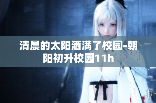 清晨的太阳洒满了校园-朝阳初升校园11h