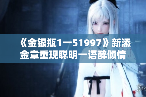 《金银瓶1一51997》新添金章重现聪明一语醉倾情